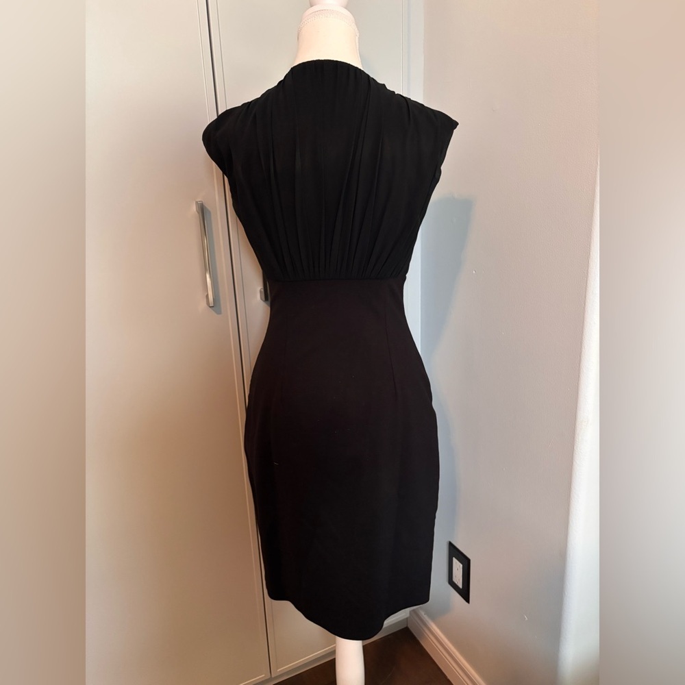 Ted Baker Black Asella Dress with Front  Zipper Detail - Picture 4 of 9